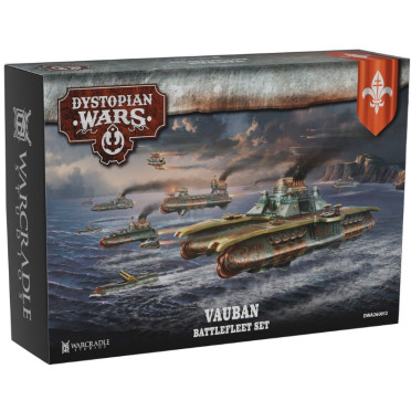 Dystopian Wars - Vauban Battlefleet Set