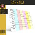 Sagrada  - Feuille de score réinscriptible 1