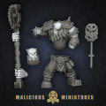 Green Skin - x3 Sergeants with Heavy Weapons  - Malicious Mini's 3