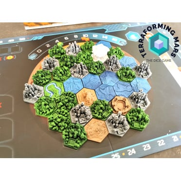 Terraforming Mars - The Dice Game : 3D Set