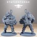 Station Forge - Légion de Fer – 10x Grimguard Hunter 5