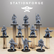 Station Forge - Légion de Fer – 10x Grimguard Infantry