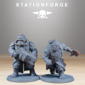 Station Forge - Légion de Fer – 6x Grimguard Mutants Bullogres Hand Weapons 2