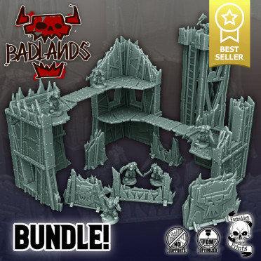 Forbidden Prints Scenery - Bundle Bad Lands