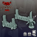 Forbidden Prints Scenery - Barrier Set Bad Lands 3