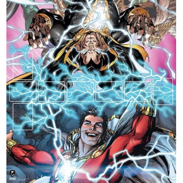 DC Deck-Building Game: Rivals - Shazam! vs. Black Adam Playmat