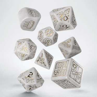 Q Workshop 20 years: Happy Birthday Dice set