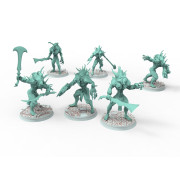 Dark city - x6 Tortured Brutes - Edge Miniature the Cursed Dimension