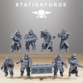 Station Forge - Iron Legion – 1x Grimguard Artillery Siége Gun Short Cannon 3