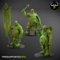 Ogres - x3 Hunger Sons Leader - ClayBeastCreation 0