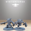 Station Forge - Orques – 11x Gobs Infantry berserkers 6