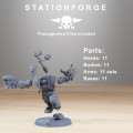 Station Forge - Orques –  11x Orkaz Infantry 7