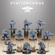 Station Forge - Orques – 10x Orkaz Pirates