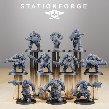 Station Forge - Orques – 10x Orkaz Strappaz