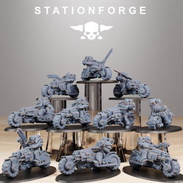 Station Forge - SM – 3x Socratis Bikers