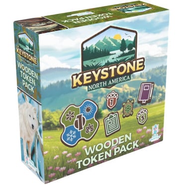 Keystone: North America - Wooden Token Pack