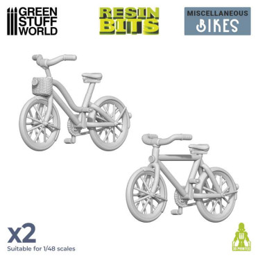 Set Imprimé en 3D - Bicyclettes