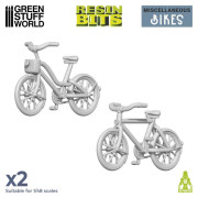 3D printed set - Bikes