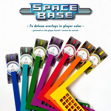 Space Base – 3D Deluxe Playerboard Overlay Set (21 pcs)