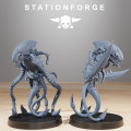 Station Forge – Hive Monster – 4x Xenarid Synaptrus + 6 Spores 1