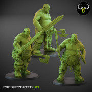 Ogres - x3 Hunger Sons Dual V2 - ClayBeastCreation