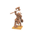 Beastmen - x3 Wildhorns Warrior Leader - Raven Twin Miniatures 1