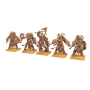 Beastmen - x5 Wildhorns Warrior - Raven Twin Miniatures