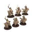 Medieval - Generic - x18 Knights on Horse - Medbury miniatures 1