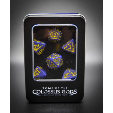 Colossus Gods Dice Set for 5e