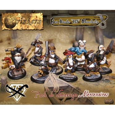 Briskars - Mercenaires - La Bande "10" Manchots