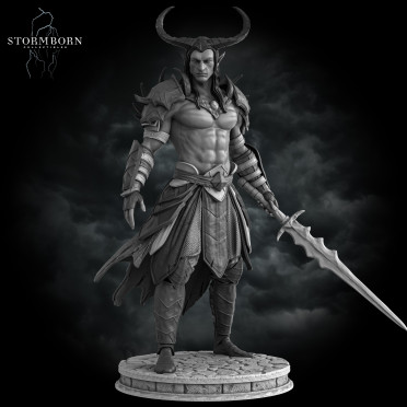 Stormborn - Samael, Tiefling Warrior [32mm]