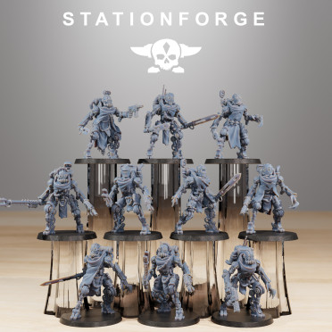 Station Forge – Meckanicus – 10x Scavenger Junkbots