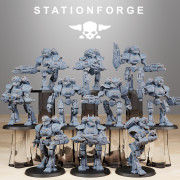 Station Forge – Meckanicus – 5x Scavenger Mechanods