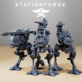 Station Forge – Meckanicus – 3x Scavenger Scout Walker 0