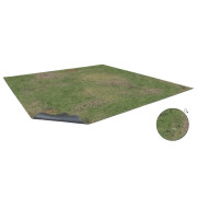 Maladum Dungeons of Enveron - Grassy Fields Gaming Mat 2x2 - Grid