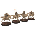 Medieval - Scotland - x11 Mounted sergeants & Hero - Medbury miniatures 2