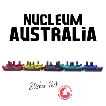 Nucleum: Australia - Sticker set