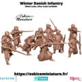 Eskice Miniature – WWII – Winter Danish Infantry - 28mm 0