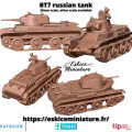 Eskice Miniature – WWII – BT7 Russian tank - 28mm 0