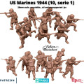 Eskice Miniature – WWII – US marines 1944 serie 1 - 28mm 0