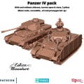 Eskice Miniature – WWII – Panzer IV pack 2 chars - 28mm 0