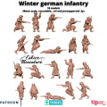 Eskice Miniature – WWII – Winter german squad - 28mm 1