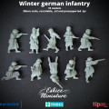 Eskice Miniature – WWII – Winter german squad - 28mm 2