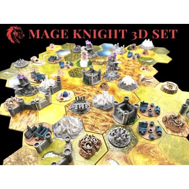 Mage Knight - Ultimate Edition : 3D Set