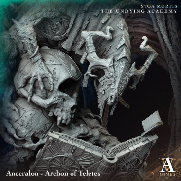 Archvillain Games - Univers Stoa Mortis The Undying Academy - Anecralon - Archon of Teletes [100mm]