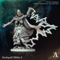 Archvillain Games - Univers Stoa Mortis The Undying Academy - Lot de 4 Darkspell Militia [25 mm] 2