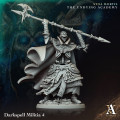 Archvillain Games - Univers Stoa Mortis The Undying Academy - Lot de 4 Darkspell Militia [25 mm] 3