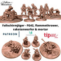 Raketenwerfer, mortar, flame thrower and FG42 Fallschirmjäger - 3D 0