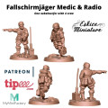 Fallschirmjäger : Medic & radio - 3D 0