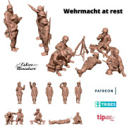 Wehrmacht at rest - 3D